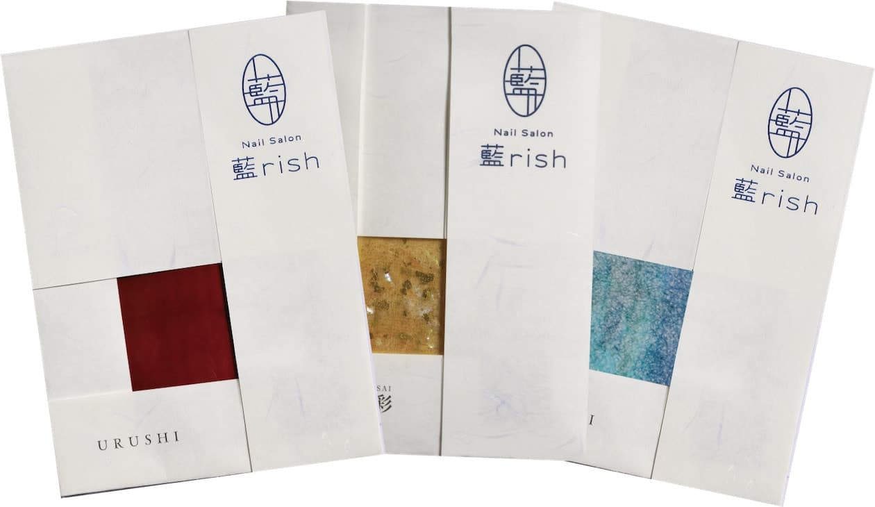 伝統工芸ネイルシートパッケージ